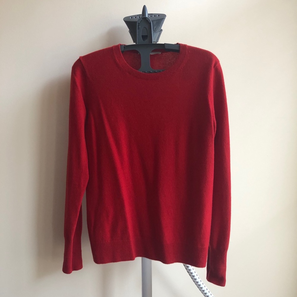 Everlane cashmere sweater red size S